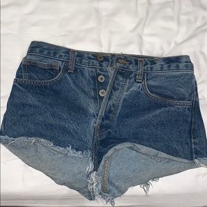 Distressed brandy Melville shorts